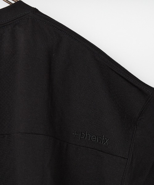 +phenix（プラスフェニックス）の「[＋phenix/プラスフェニックス] 別注 サイドメッシュ ベンチレーション ポケットTシャツ【追加】（Tシャツ/カットソー・メンズ・ブラック/ホワイト/グレー・XL/L/M）」の14枚目の写真