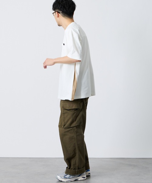 +phenix（プラスフェニックス）の「[＋phenix/プラスフェニックス] 別注 サイドメッシュ ベンチレーション ポケットTシャツ【追加】（Tシャツ/カットソー・メンズ・ブラック/ホワイト/グレー・XL/L/M）」の19枚目の写真