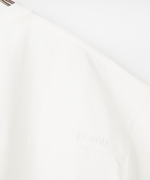 +phenix（プラスフェニックス）の「[＋phenix/プラスフェニックス] 別注 サイドメッシュ ベンチレーション ポケットTシャツ【追加】（Tシャツ/カットソー・メンズ・ブラック/ホワイト/グレー・XL/L/M）」の7枚目の写真