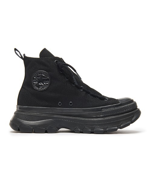 CONVERSE(コンバース)の「CONVERSE ALL STAR TREKWAVE CENTERZIP HI(コンバース オールスター トレックウエーブ センタージップ HI)(スニーカー・メンズ・ブラック系/ブラック・23cm/23.5cm/24.5cm/24cm/25cm/25.5cm/26cm/26.5cm/27cm/27.5cm/28cm/29cm)」の4枚目の写真