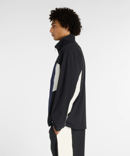 NEW BALANCE(ニューバランス)の「ニューバランス New Balance ウーブントラックジャケット(ジャージ・メンズ・グレー/ネイビー/ブラック・M/L/LL/S/3L)」の7枚目の写真