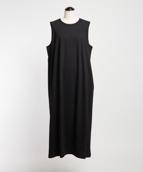gomme（ゴム）の「ドレープロングワンピース（ワンピース・レディース・ブラック・MEDIUM）」の9枚目の写真