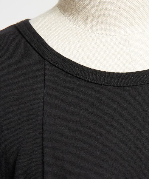 gomme（ゴム）の「ドレープロングワンピース（ワンピース・レディース・ブラック・MEDIUM）」の12枚目の写真