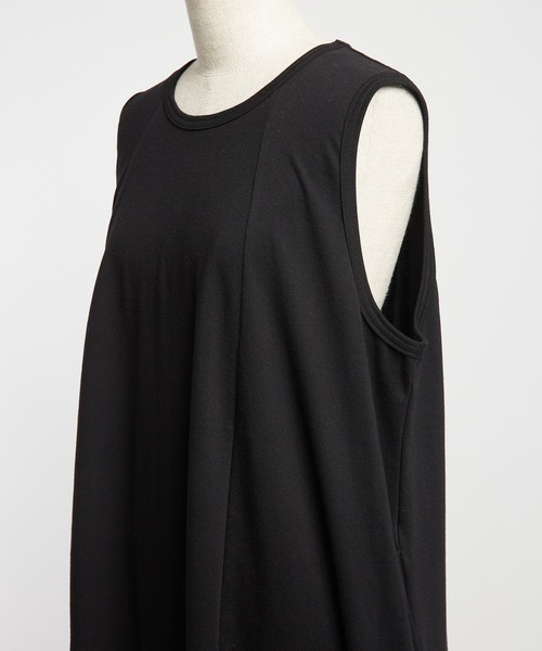 gomme（ゴム）の「ドレープロングワンピース（ワンピース・レディース・ブラック・MEDIUM）」の14枚目の写真