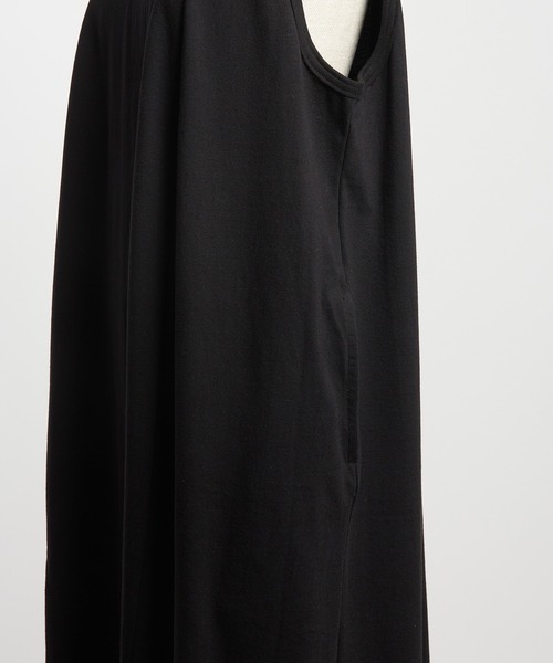 gomme（ゴム）の「ドレープロングワンピース（ワンピース・レディース・ブラック・MEDIUM）」の16枚目の写真