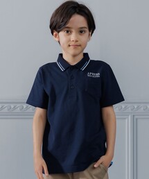 J.PRESS（ジェイプレス）の「【140-170cm】ダブルライン カラー 半袖ポロシャツ（ポロシャツ）」