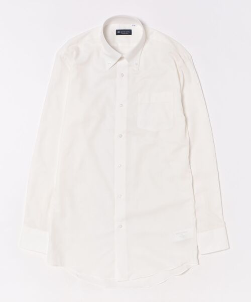 TOKYO SHIRTS（トウキョウシャツ）の「形態安定ノンアイロン ボタンダウン 長袖ビジネスワイシャツ（大きいサイズ・長いサイズ）（ビジネスシャツ・メンズ・イエロー・首回り39cm-裄丈88cm/首回り41cm-裄丈90cm/首回り42cm-裄丈90cm/首回り45cm-裄丈82cm/首回り45cm-裄丈86cm/首回り45cm-裄丈90cm/首回り47cm-裄丈86cm/首回り47cm-裄丈90cm）」の6枚目の写真