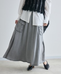 Paradise Picnic | SUGAR ROSE　テンセルデニムカーゴスカート(デニムスカート)