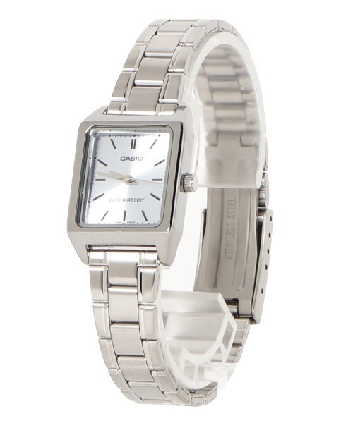 CASIO(カシオ)の「【CASIO】クラシックメタルスクエア(アナログ腕時計・レディース・ピンク/ブラック/ブルー/シルバー/ブラック系その他/シルバー系その他・FREE)」の3枚目の写真