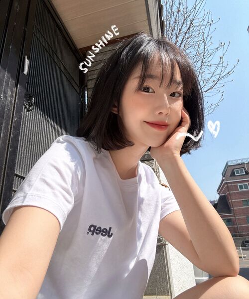 JEEP（ジープ）の「[レディース] M-ロゴグラフィック半袖Tシャツ (JR5TSF173WH)（Tシャツ/カットソー・レディース・その他・SMALL/MEDIUM/LARGE/X-LARGE/X-SMALL/2XL）」の9枚目の写真