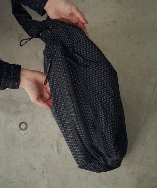 goocy（グーシー）の「チェックショルダーバッグ（ショルダーバッグ・レディース・ブラック/チャコールグレー・FREE）」の15枚目の写真