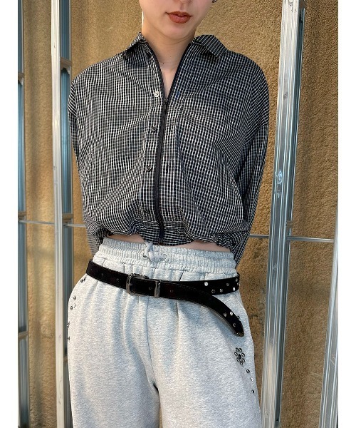 ELCHELE(エルチェレ)の「STUDS BELT(ベルト・レディース・ブラック・FREE)」の9枚目の写真