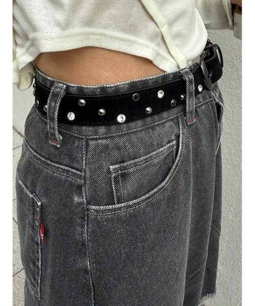 ELCHELE(エルチェレ)の「STUDS BELT(ベルト・レディース・ブラック・FREE)」の11枚目の写真