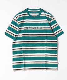 GUESS JEANS | Guess Jeans ボーダー半袖プリントTシャツ(Tシャツ/カットソー)