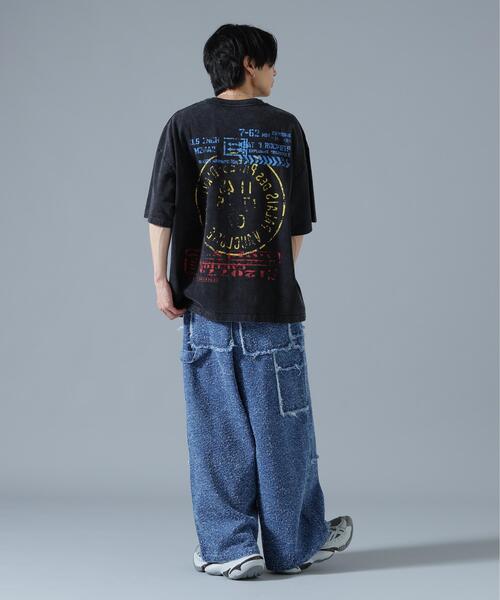 DANKE SCHON(ダンケシェーン)の「DankeSchon/ダンケシェーン/CHEMICAL SST - EAGLE(Tシャツ/カットソー・メンズ・ブラック・M/L)」の7枚目の写真