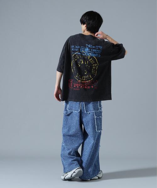 DANKE SCHON(ダンケシェーン)の「DankeSchon/ダンケシェーン/CHEMICAL SST - EAGLE(Tシャツ/カットソー・メンズ・ブラック・M/L)」の8枚目の写真