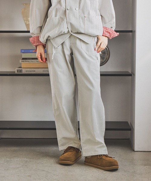 niko and...（ニコアンド）の「オックスペインターパンツ（その他パンツ・レディース・チャコール/アイボリー/ナチュラル・MEDIUM/LARGE）」の2枚目の写真