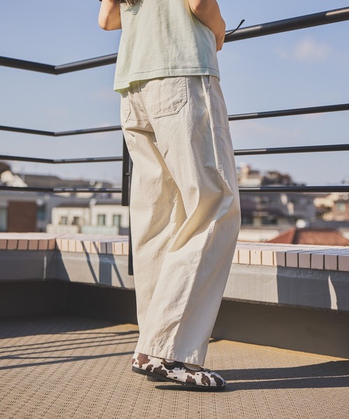 niko and...（ニコアンド）の「オックスペインターパンツ（その他パンツ・レディース・チャコール/アイボリー/ナチュラル・MEDIUM/LARGE）」の12枚目の写真