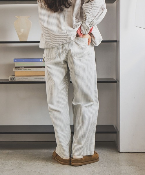 niko and...（ニコアンド）の「オックスペインターパンツ（その他パンツ・レディース・チャコール/アイボリー/ナチュラル・MEDIUM/LARGE）」の8枚目の写真