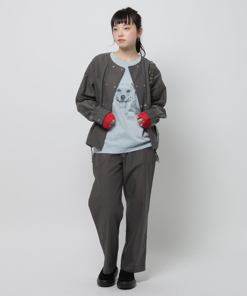 niko and...（ニコアンド）の「オックスペインターパンツ（その他パンツ・レディース・チャコール/アイボリー/ナチュラル・MEDIUM/LARGE）」の13枚目の写真