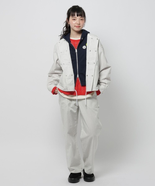 niko and...（ニコアンド）の「オックスペインターパンツ（その他パンツ・レディース・チャコール/アイボリー/ナチュラル・MEDIUM/LARGE）」の20枚目の写真