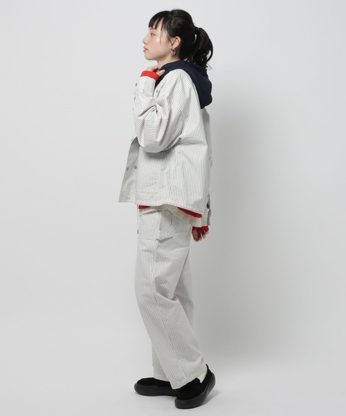 niko and...（ニコアンド）の「オックスペインターパンツ（その他パンツ・レディース・チャコール/アイボリー/ナチュラル・MEDIUM/LARGE）」の21枚目の写真