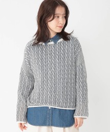 studio CLIP | 5ゲージミックステープヤーンニット(ニット/セーター)