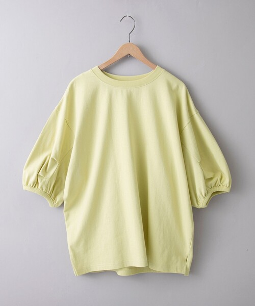 coen(コーエン)の「USAコットン ボリューム スリーブ 半袖Tシャツ(Tシャツ/カットソー・レディース・ダークグレー/クリーム/オフホワイト/その他1・M/L)」の22枚目の写真