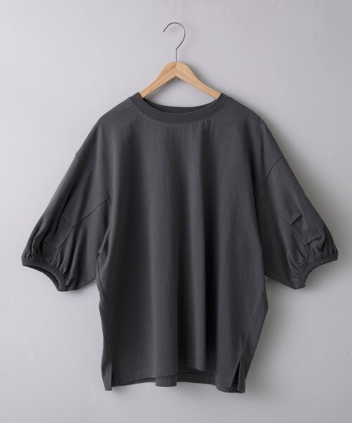 coen(コーエン)の「USAコットン ボリューム スリーブ 半袖Tシャツ(Tシャツ/カットソー・レディース・ダークグレー/クリーム/オフホワイト/その他1・M/L)」の14枚目の写真