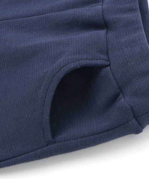 SLAP SLIP（スラップスリップ）の「裾スカラップハートウサギ・イヌ・クマ刺しゅう7分丈パンツ(80~120cm)（その他パンツ・キッズ・ホワイト/ピンク/ネイビー・80ｃｍ/90cm/110cm/100cm/120cm）」の13枚目の写真