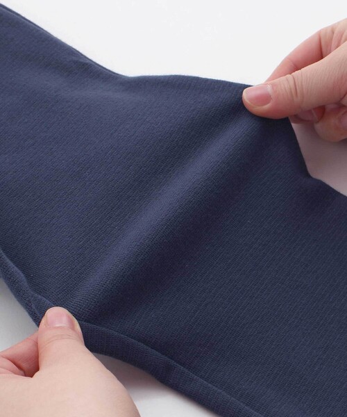 SLAP SLIP（スラップスリップ）の「裾スカラップハートウサギ・イヌ・クマ刺しゅう7分丈パンツ(80~120cm)（その他パンツ・キッズ・ホワイト/ピンク/ネイビー・80ｃｍ/90cm/110cm/100cm/120cm）」の17枚目の写真