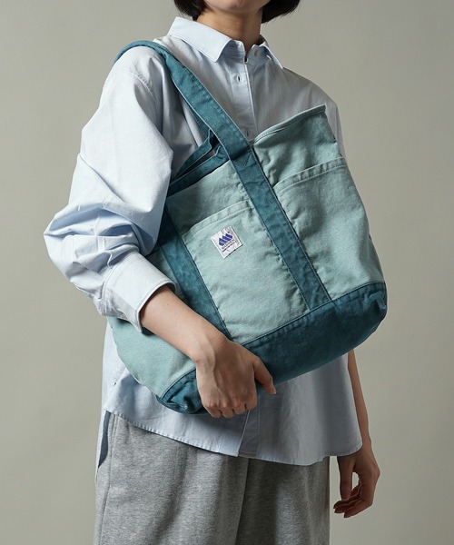 MADDEN（メデン）の「【MADDEN】12oz キャンバス グロサリートートバッグ MDPM-05（トートバッグ・メンズ・ブラック/ホワイト・ONE SIZE）」の6枚目の写真