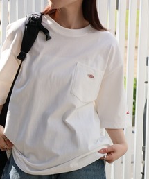 BALL（ボール）の「【BALL/ボール】OE天竺 コットン ショートスリーブ ポケット付き ワンポイントTシャツ（Tシャツ/カットソー）」