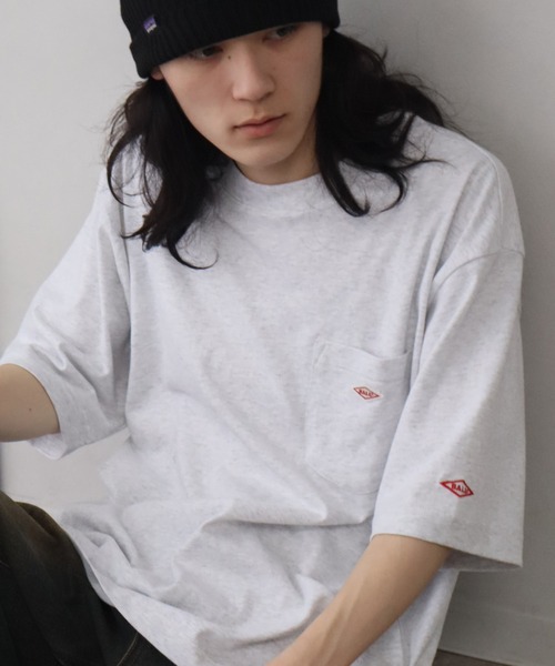 BALL(ボール)の「【BALL/ボール】OE天竺 コットン ショートスリーブ ポケット付き ワンポイントTシャツ(Tシャツ/カットソー・メンズ・モカ/オートミール/ホワイト/グリーン/チャコールグレー/ブルー/ブラック・M/L/LL)」の17枚目の写真