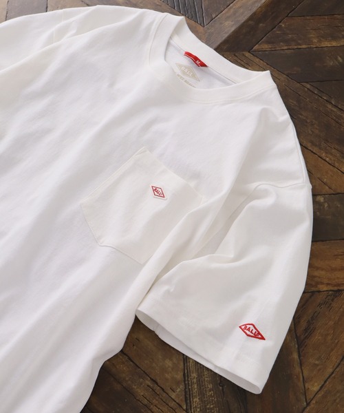 BALL(ボール)の「【BALL/ボール】OE天竺 コットン ショートスリーブ ポケット付き ワンポイントTシャツ(Tシャツ/カットソー・メンズ・モカ/オートミール/ホワイト/グリーン/チャコールグレー/ブルー/ブラック・M/L/LL)」の22枚目の写真
