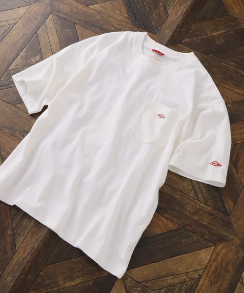 BALL(ボール)の「【BALL/ボール】OE天竺 コットン ショートスリーブ ポケット付き ワンポイントTシャツ(Tシャツ/カットソー・メンズ・モカ/オートミール/ホワイト/グリーン/チャコールグレー/ブルー/ブラック・M/L/LL)」の21枚目の写真