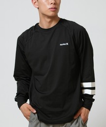 Hurley | Hurley/ハーレー 水着 ラッシュガード 長袖 Tシャツ ロンT UVカット ストレッチ 疎水性 抗菌防臭 水陸両用 MALS26106P(ラッシュガード)