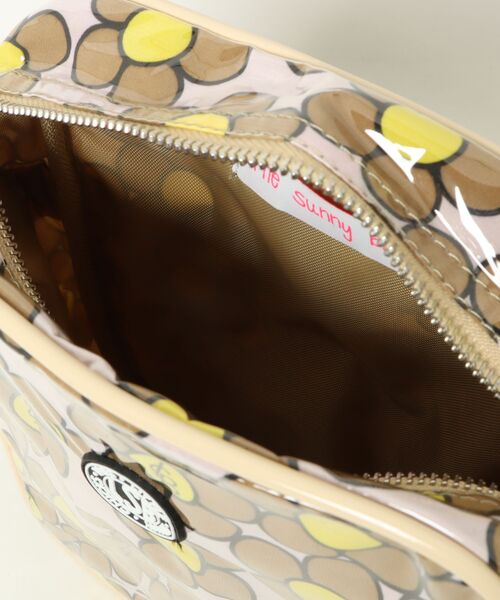 Little sunny bite（リトルサニーバイト）の「【8】【little sunny bite】フラワーパターンショルダー（ショルダーバッグ・レディース・ブラウン・FREE）」の3枚目の写真