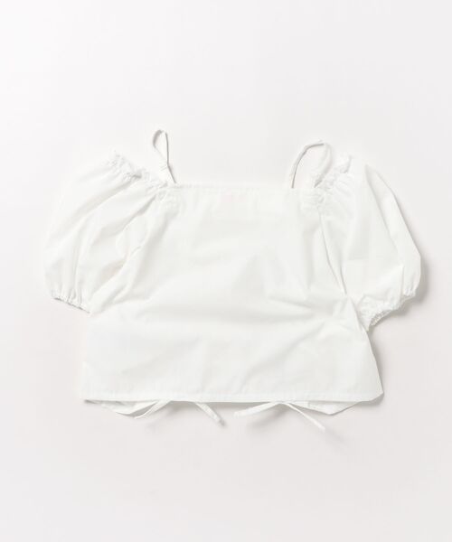 PINKHUNT(ピンクハント)の「PINKHUNT フロントシャーリングシャツ 1509K(シャツ/ブラウス・キッズ・ブラック/ホワイト・160cm/150cm/130cm/120cm/140cm)」の3枚目の写真
