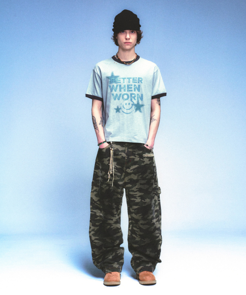 MAINBOOTH（メインブース）の「Destroyed Camo Pants(CAMO)（その他パンツ・レディース・その他・3/2）」の10枚目の写真