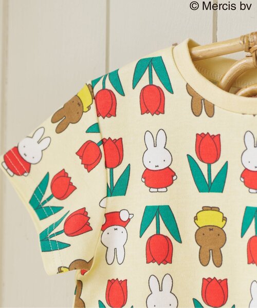 Miffy（ ミッフィー）の「Dick Bruna バラエティTシャツ（Tシャツ/カットソー・キッズ・クリーム/オフホワイト・80/90/100/110/120/130）」の7枚目の写真
