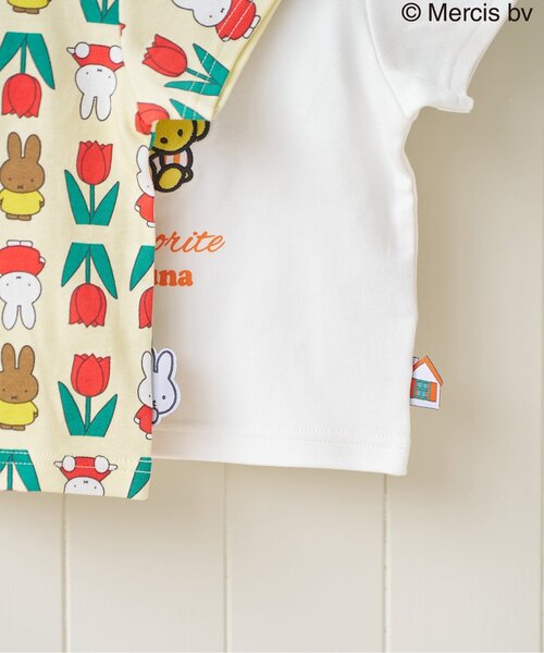 Miffy（ ミッフィー）の「Dick Bruna バラエティTシャツ（Tシャツ/カットソー・キッズ・クリーム/オフホワイト・80/90/100/110/120/130）」の11枚目の写真