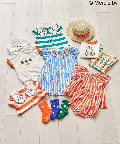 Miffy（ ミッフィー）の「Dick Bruna バラエティTシャツ（Tシャツ/カットソー・キッズ・クリーム/オフホワイト・80/90/100/110/120/130）」の12枚目の写真