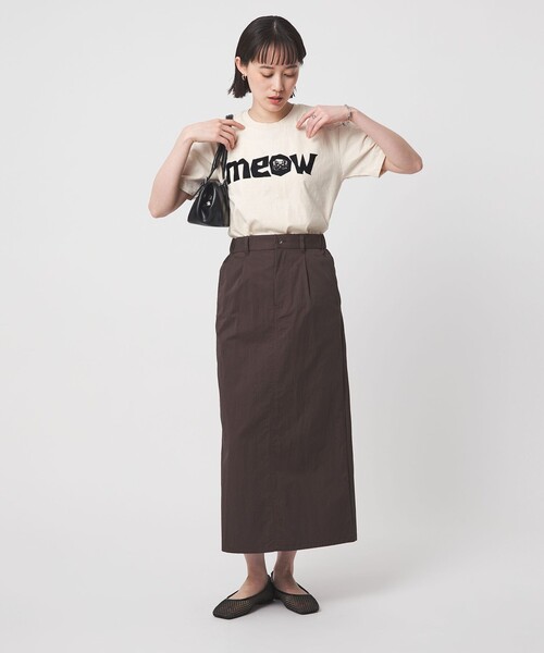 MIXTA（ミクスタ）の「【別注】＜MIXTA＞ショートスリーブ プリント Tシャツ（Tシャツ/カットソー・レディース・ライトピンク/ブラック/オフホワイト・FREE）」の8枚目の写真