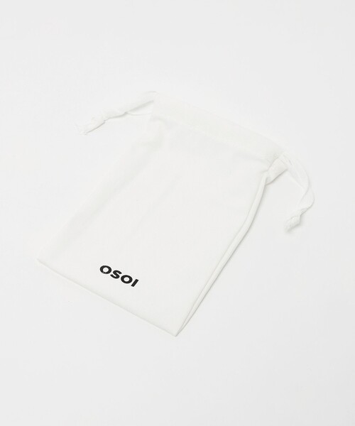 OSOI(オソイ)の「<OSOI>KNOTTY KEY RING キーリング(キーホルダー・レディース・ホワイト/ブラック/レッド・FREE)」の10枚目の写真