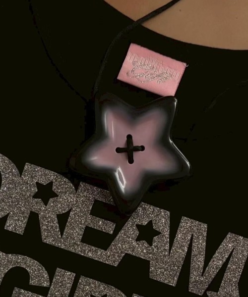 Unopened gift（アンオープンドギフト）の「【Unopened gift】star button chocker / 【アンオープンドギフト】スターボタンチョーカー <着用動画あり>（チョーカー・レディース・ブラック/ブルー・ONE SIZE）」の13枚目の写真