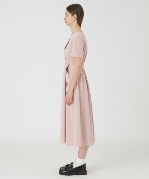 BLUE LABEL CRESTBRIDGE(ブルーレーベルクレストブリッジ)の「【接触冷感】【抗菌防臭】【UVカット】【吸水速乾】コンパクトポンチドレス(ワンピース・レディース・ダークネイビー/ブラック/ベビーピンク・36/38/40)」の13枚目の写真