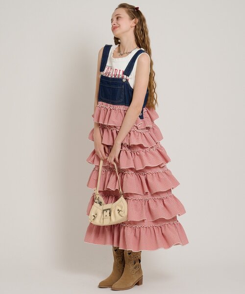 w closet（ダブルクローゼット）の「ハートミラー付きショルダーバッグ（トートバッグ・レディース・シルバー/アイボリー/ブラック・FREE）」の19枚目の写真