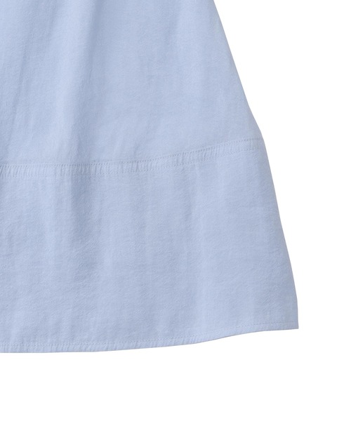 DRESSLAVE(ドレスレイブ)の「silky sheer blouse(シルキーシアーブラウス)(シャツ/ブラウス・レディース・ブルー/ブラウン・38)」の19枚目の写真