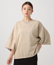 BAYFLOW（ベイフロー）の「ルーズハーフスリーブプルオーバー（スウェット）」